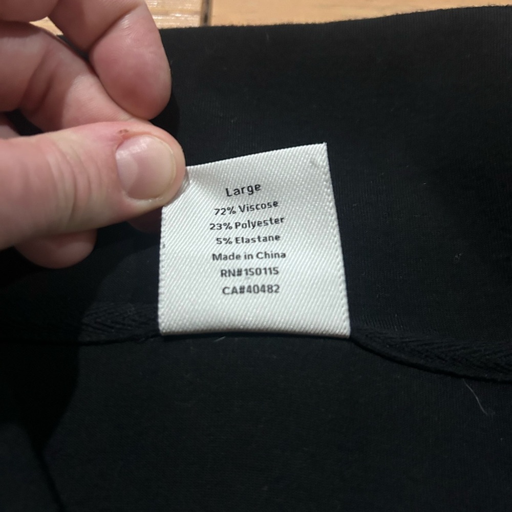 Varley Adair Zip Through Jacket Double Soft Size Large Black - Picture 10 of 13